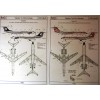 BGM-AVD144005 Begemot/AviaDecals 1/144 Tupolev Tu-134 in Europe decal sheet