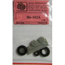 EQA-48054 Equipage 1/48 Rubber Wheels for Heinkel He-162A 