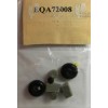 EQA-72008 Equipage 1/72 Rubber Wheels for Messerschmitt Bf-110C / Bf-110D 