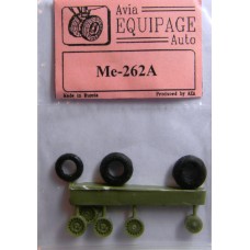 EQA-72014 Equipage 1/72 Rubber Wheels for Messerschmitt Me-262A 