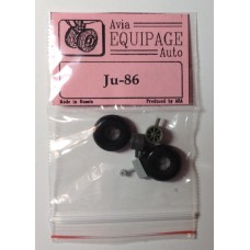 EQA-72037 Equipage 1/72 Rubber Wheels for Junkers Ju-86 