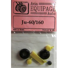 EQA-72042 Equipage 1/72 Rubber Wheels for Junkers Ju-60 / Ju-160