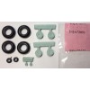 EQA-72051 Equipage 1/72 Rubber Wheels for Heinkel He-111Z 
