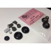 EQB-48075s Equipage 1/48 Rubber Wheels for Boeing AH-64D Apache Longbow