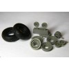 EQB-72003 Equipage 1/72 Rubber Wheels for North American B-25 Mitchell 
