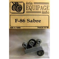 EQB-72045 Equipage 1/72 Rubber Wheels for North American F-86 Sabre