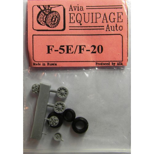 EQB-72054 Equipage 1/72 Rubber Wheels for Northrop F-5E Tiger II