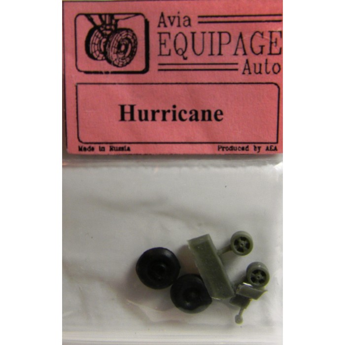 EQC72027 Equipage 1/72 Rubber Wheels for Hawker Hurricane 