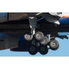 EQG-144003 Equipage 1/144 Rubber Wheels for Ilyushin Il-96 Russian Widebody Jet Airliner