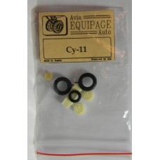 EQG-72043 Equipage 1/72 Rubber Wheels for Sukhoi Su-11 
