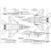 AVV-001 Aviation and Time 2008 Plus (Special Edition) F-15 vs Su-27. 1/72 McDonnell Douglas F-15 Eagle, 1/72 Sukhoi Su-27 scale plans on insert