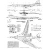 AVV-199502 Aviation and Time 1995-2 1/100 Tupolev Tu-160 Blackjack, 1/72 Douglas A-20G-1 Boston scale plans on insert