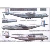 AVV-199705 Aviation and Time 1997-5 1/100 Antonov An-22 Antei / Cock Heavy Transport, 1/72 Yakovlev S-17, UT-3, Ya-9 scale plans on insert