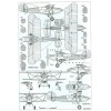 AVV-199905 Aviation and Time 1999-5 1/72 Lisunov Li-2/PS-84 WW2 Transport Aircarft, 1/72 Eurofighter, 1/72 Hawker Fury scale plans on insert