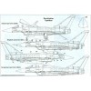 AVV-199905 Aviation and Time 1999-5 1/72 Lisunov Li-2/PS-84 WW2 Transport Aircarft, 1/72 Eurofighter, 1/72 Hawker Fury scale plans on insert