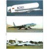AVV-200305 Aviation and Time 2003-5 1/100 Myasischev M-4 / 3M Soviet Strategic Jet Bomber scale plans on insert