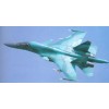 AVV-200503 Aviation and Time 2005-3 1/72 Yakovlev Yak-9 Soviet WW2 Fighter, 1/72 Sukhoi Su-34 Jet Bomber scale plans on insert