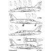 AVV-200604 Aviation and Time 2006-4 1/72 Yakovlev Yak-18 Trainer Aircraft, 1/72 Aero L-159 ALCA Czech Combat Aircraft scale plans