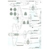 AVV-200605 Aviation and Time 2006-5 1/72 Lavochkin La-5, La-5FN WW2 Fighter, 1/72 Yakovlev Yak-36 VTOL Jet Fighter scale plans on insert