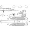 AVV-200704 Aviation and Time 2007-4 1/72 Lockheed SR-71 Black Bird, 1/72 Curtiss Hawk II, Curtiss F11C-2 scale plans on insert