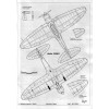 AVV-200802 Aviation and Time 2008-2 1/72 English Electric BAe Lightning Jet Fighter, 1/72 Aichi D3A Type 99 WW2 Dive Bomber scale plans on insert