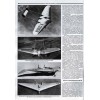 AVV-200806 Aviation and Time 2008-6 1/72 Tupolev Tu-14 Jet Torpedo-Bomber, 1/72 Northrop XB-35 Flying Wing Bomber scale plans on insert