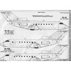 AVV-201304 Aviation and Time N4 2013 1/72 Yakovlev Yak-40 Airliner, 1/72 E6Y1, E9W1, E14Y1 Japanese Submarine-Borne Aircraft scale plans on insert