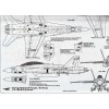 AVV-201402 Aviation and Time 2014-2 1/72 F/A-18 Hornet, 1/72 Beriev Be-8 Amphibious Aircraft scale plans on insert