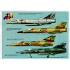 AVV-201405 Aviation and Time 2014-5 1/100 Yakovlev Yak-42 Jet Airliner, 1/72 Mirage NG / Cheetah scale plans on insert