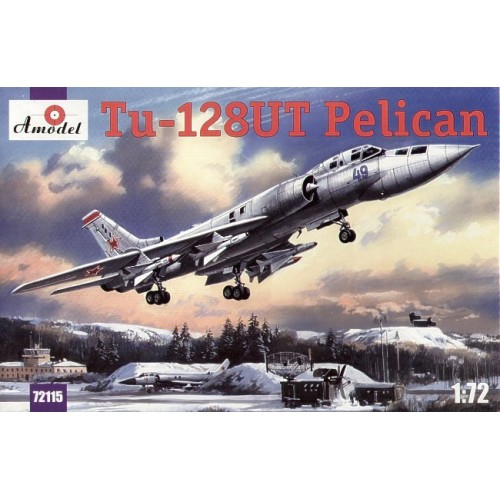 AMO-72115 1/72 Tupolev Tu-128UT Pelican Soviet Longe-Range Fighter-Interceptor (training version) model kit