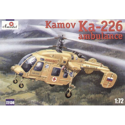 AMO-72130 1/72 Kamov Ka-226 Ambulance helicopter model kit