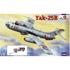 AMO-72185 1/72 Yakovlev Yak-25B Soviet Light Jet Bomber model kit
