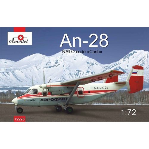 AMO-72226 1/72 An-28 Red USSR model kit