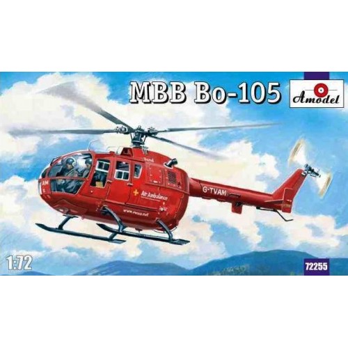 AMO-72255 1/72 Bo-105 ambulance model kit