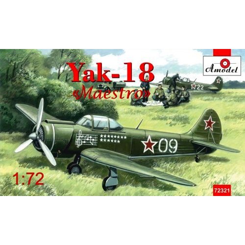 AMO-72321 1/72 Yak-18 Maestro model kit