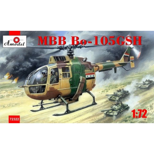 AMO-72322 1/72 MBB Bo-105GSH IRAK 1991 model kit