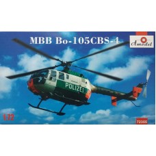 AMO-72355 1/72 MBB Bo-105CBS-4 Polizei model kit