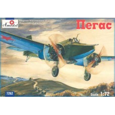 AMO-7262 1/72 Tomashevich Pegas (Pegasus) Soviet WW2 strike aircraft model kit