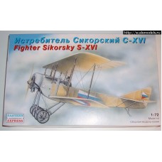 EST-72218 Eastern Express 1/72 Sikorsky S-16 Imperial Russian Air Service WW1 Fighter model kit (RBVZ S-XVI)