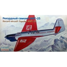 EST-72304 1/72 Tupolev ANT-25 Soviet Long-Range Aircraft model kit