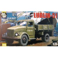 MWH-7216 1/72 LUBLIN 51 TRUCK model kit
