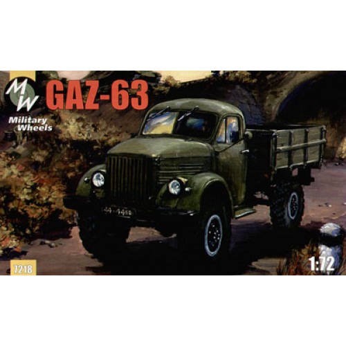 MWH-7218 1/72 GAZ 63 model kit