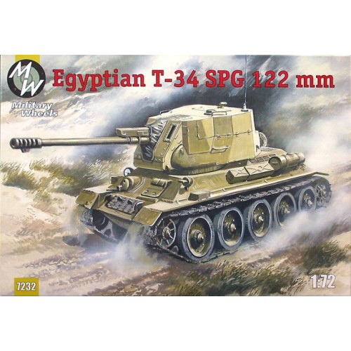 MWH-7232 1/72 T-35 SPG-122mm model kit