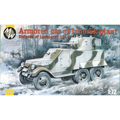 MWH-7242 1/72 Izhorskii bronevik model kit