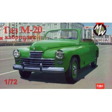 MWH-7261 1/72 Gaz-M20 Pobeda model kit
