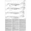 PLS-100101 1/100 Tupolev Tu-16 Badger Full Size Scale Plans (4 pages of A2 format )