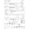 PLS-100109 1/100 Tupolev Tu-126 Full Size Scale Plans (two A1 format pages)