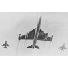 PLS-100117 1/100 Myasishchev M-50 bomber and 1/72 Beriev KOR-2 (2xA2 pages)