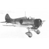 PLS-48001 1/48 Mitsubishi A5M fighter Full Size Scale Plans (A2 format page)