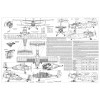 PLS-72004 1/72 Antonov An-2 Colt Soviet biplane Scale Plans (2xA2 format pages)